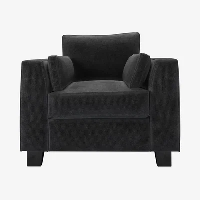 Sofa.com Bowie Armchair in Raven Speckled Chenille