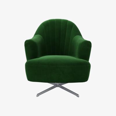 Sofa.com Ariel Armchair in Putting Green Aquaclean Clever Velvet