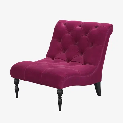 Sofa.com Claude Armchair in Persian Rose Smart Velvet