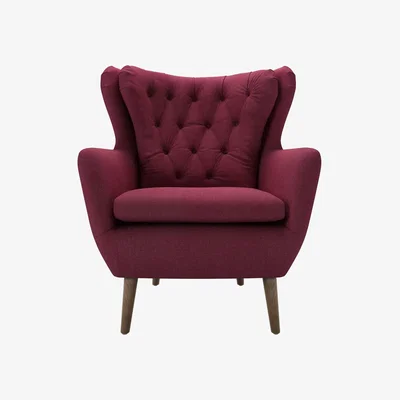 Sofa.com Perfectly Pristine Ernest Swivel Armchair in Boysenberry Brushed Linen Cotton - sofa.com