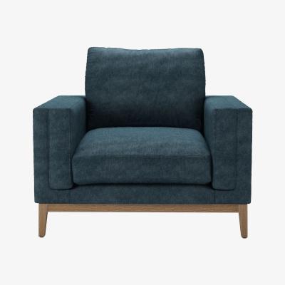 Sofa.com Costello Armchair in Kingfisher Soft Chenille - sofa.com