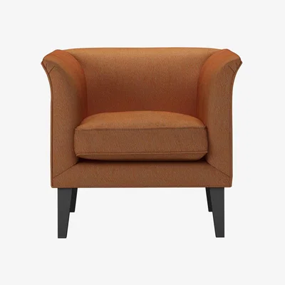 Sofa.com Fingal Armchair in Saffron Heathland Weave - sofa.com