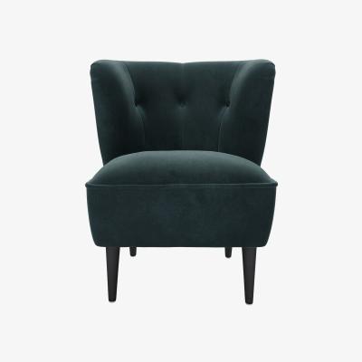 Sofa.com Betty Armchair in Deep Forest Aquaclean Clever Velvet