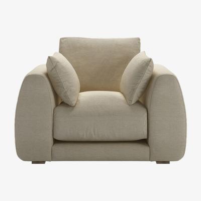 Sofa.com Carmel Armchair in Pampas Hygge Smart Linen