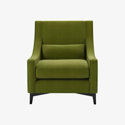 Sofa.com Shelby Armchair in Vine Leaf Organic Smart Cotton