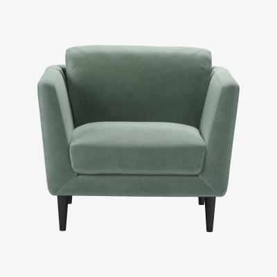 Sofa.com Holly Small Armchair in Sage Smart Velvet