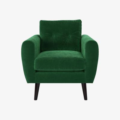 Sofa.com Jack Armchair in Emerald Velvet