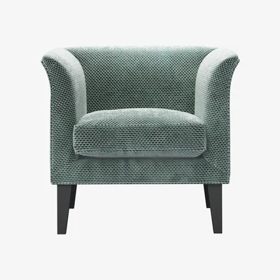 Sofa.com Fingal Armchair in Peppermint Bubble Velvet - sofa.com