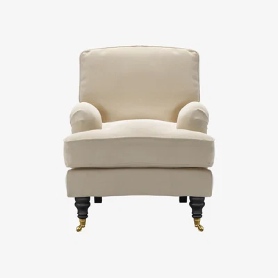 Sofa.com Bluebell Small Armchair in Moon Smart Cotton - sofa.com