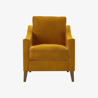 Sofa.com Iggy Armchair in Amber Smart Velvet - sofa.com