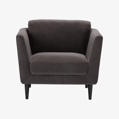 Sofa.com Holly Small Armchair in Shale Aquaclean Clever Velvet