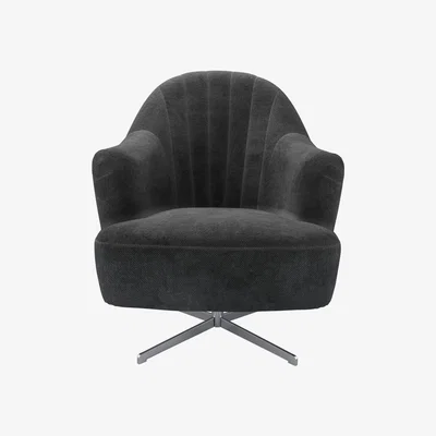Sofa.com Ariel Armchair in Raven Speckled Chenille