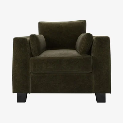 Sofa.com Bowie Armchair in Juniper Aquaclean Clever Chenille