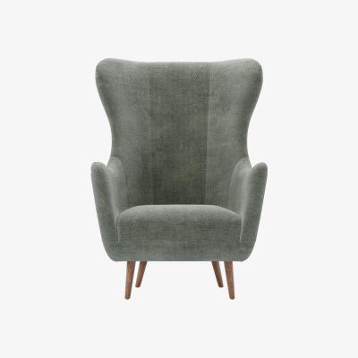 Sofa.com Louis Armchair in Moonstone Speckled Chenille