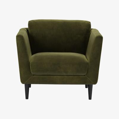 Sofa.com Holly Small Armchair in Meadow Smart Velvet
