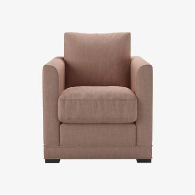 Sofa.com Aissa Armchair in Blush Pure Belgian Linen - sofa.com