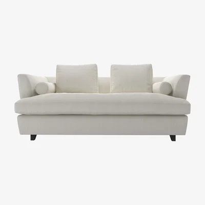 Sofa.com Larsen Three Seat Sofa Bed in Clay House Herringbone Weave - sofa.com