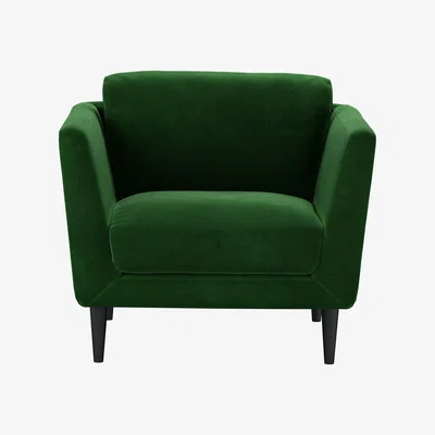 Sofa.com Holly Small Armchair in Putting Green Aquaclean Clever Velvet