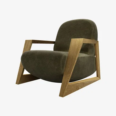 Sofa.com Hockney Armchair in Juniper Aquaclean Clever Chenille