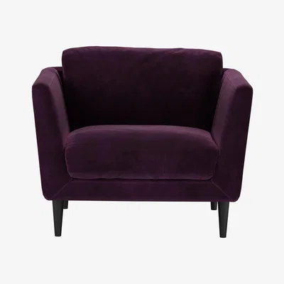 Sofa.com Holly Armchair in Damson Smart Velvet