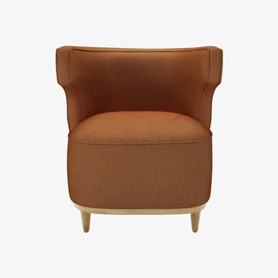 Sofa.com Edie Armchair in Saffron Heathland Weave - sofa.com