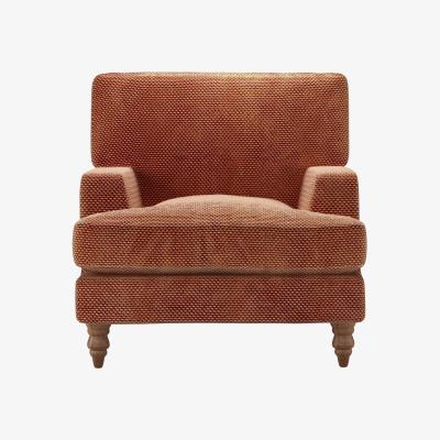 Sofa.com Isla Armchair in Pomegranate Bubble Velvet