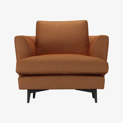 Sofa.com Lars Armchair in Saffron Heathland Weave