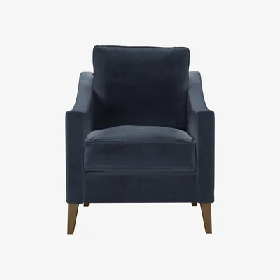 Sofa.com Iggy Armchair in Skyfall Cotton Matt Velvet