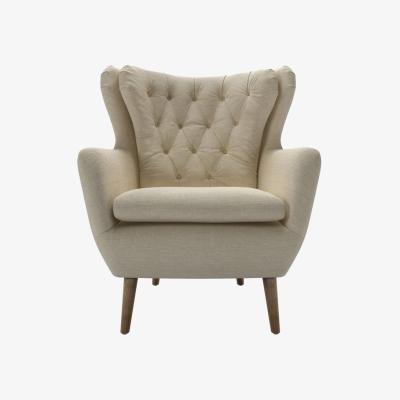 Sofa.com Ernest Swivel Armchair in Pampas Hygge Smart Linen