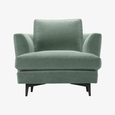 Sofa.com Lars Armchair in Sage Smart Velvet