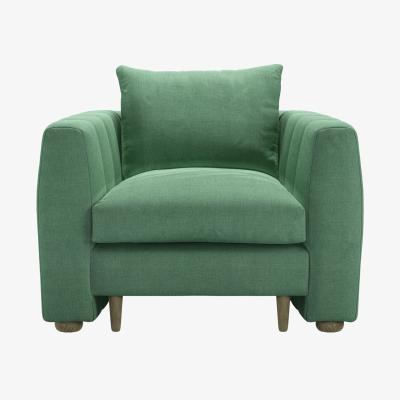 Sofa.com Tiffany Slim Armchair in Celadon Easy Cotton