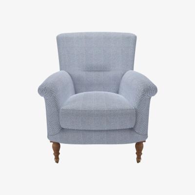 Sofa.com Perfectly Pristine Alderney Armchair in Uniform House Herringbone Weave - sofa.com