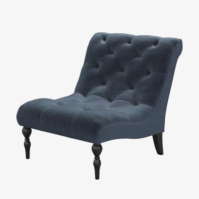 Sofa.com Claude Armchair in Skyfall Cotton Matt Velvet