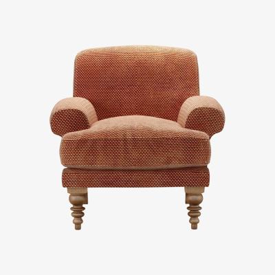 Sofa.com Saturday Armchair in Pomegranate Bubble Velvet