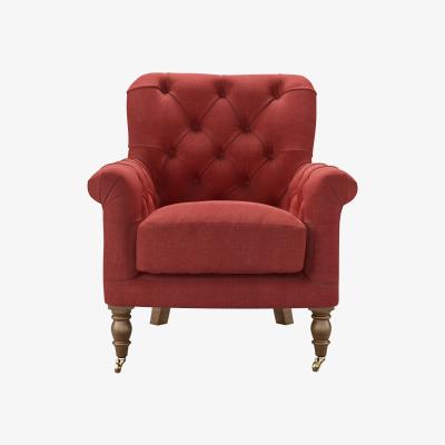 Sofa.com Poppy Armchair in Indian Summer Easy Cotton