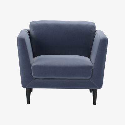 Sofa.com Holly Small Armchair in Sapphire Smart Velvet