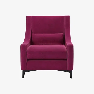 Sofa.com Shelby Armchair in Persian Rose Smart Velvet
