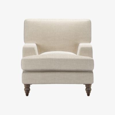 Sofa.com Isla Small Armchair in Jasmine Silky Jacquard Weave