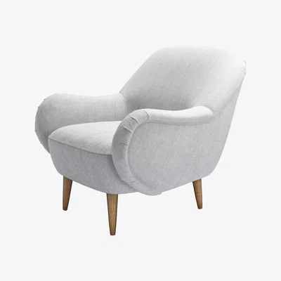 Sofa.com Percy Armchair in Goodwin Grey Sandgate - sofa.com
