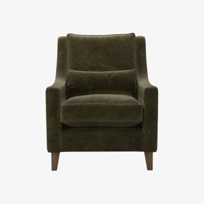 Sofa.com High Back Iggy Armchair in Juniper Aquaclean Clever Chenille