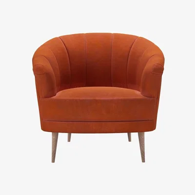 Sofa.com Harper Armchair in Moroccan Spice Smart Velvet - sofa.com
