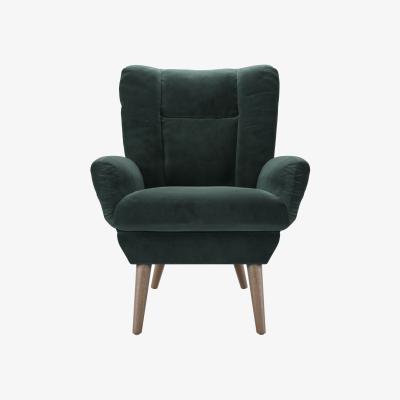 Sofa.com Ellora Armchair in Smokey Green Cashmere Velvet