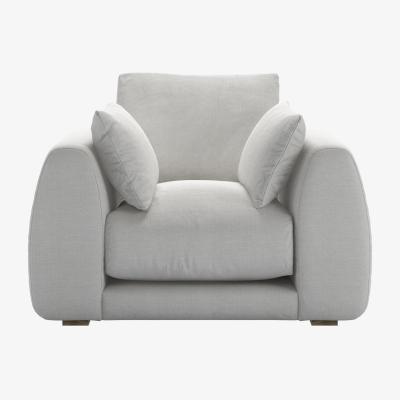Sofa.com Carmel Armchair in Harbour Aquaclean Clever Velvet