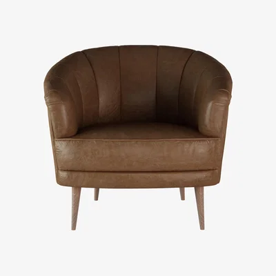 Sofa.com Harper Armchair in Tan Vintage Leather - sofa.com