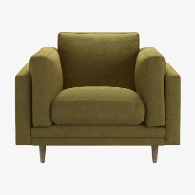 Sofa.com Marco Armchair in Mossymere Norfolk Cotton