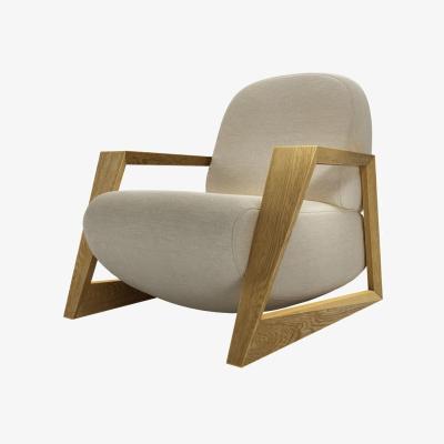 Sofa.com Hockney Armchair in Pampas Hygge Smart Linen