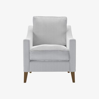 Sofa.com Perfectly Pristine Iggy Armchair in Pumice House Herringbone Weave - sofa.com