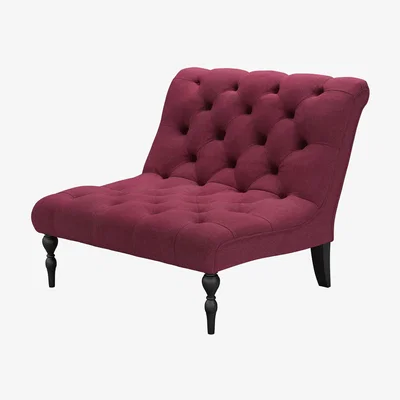 Sofa.com Claude Loveseat in Boysenberry Brushed Linen Cotton - sofa.com