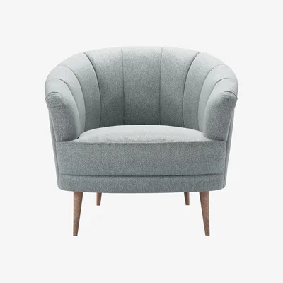 Sofa.com Harper Armchair in Cirrus Smart Slubby Cotton - sofa.com