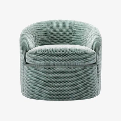 Sofa.com Quinn Armchair in Peppermint Bubble Velvet